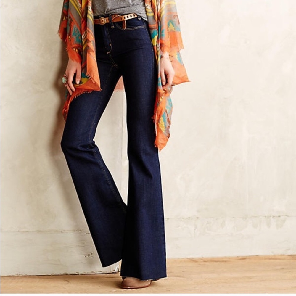 Anthropologie McGuire Majorelle Flare Jeans